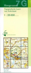 Topografische kaart / Wandelkaart 7G Hoogezand