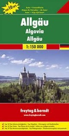 Wegenkaart - landkaart 03 Allgau - Allgäu | Freytag & Berndt