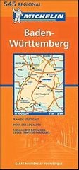 Wegenkaart - landkaart 545 Baden Wurtemberg, Duitsland Zuid-West | Michelin