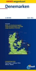 Wegenkaart - Autokaart - Landkaart Denemarken | ANWB