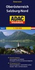 Landkaart - wegenkaart 3 UrlaubsKarte Österreich Blatt 3: Oberösterreich, Salzburg-Nord - Oostenrijk | ADAC