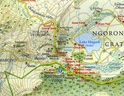Wegenkaart - landkaart - autokaart Ngorongoro Conservation Area - Tanzania | Harms Verlag