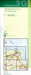 Topografische kaart / Wandelkaart 3G Uithuizen