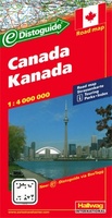 Wegenkaart - Autokaart - Landkaart Canada | Hallwag