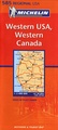 Wegenkaart Michelin 585 Western USA - Western Canada