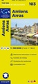Wegenkaart - Landkaart 103 fietskaart Amiens - Arras | IGN