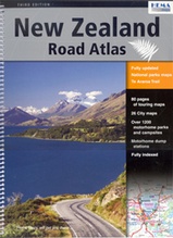 Wegenatlas New Zealand Road Atlas (Nieuw Zeeland) | Hema Maps SPIRAAL