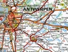 Wandkaart België - Luxemburg geplastificeerd | Michelin