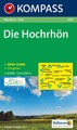 Wandelkaart 462 Die Hochrhön | Kompass