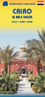 Stadsplattegrond - wegenkaart Cairo and Nile Delta - Nijl delta| ITMB