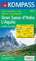 Kompass wandelkaart 669 Gran Sasso d'Italia-L'Aquila