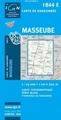 Wandelkaart 1844E - 1844 E Masseube topografische kaart | Institut Géographique National IGN