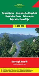 Wegenkaart Tschechische -Slowakische Republik (Tsjechië & Slowakije) | Freytag & Berndt