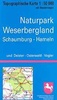 Wandelkaart WL5 Weserbergland topografische kaart | LGN niedersachsen