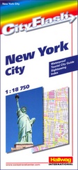 Stadsplattegrond - wegenkaart New York cityflash | Hallwag