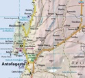 Wegenkaart  - landkaart Chile - Chili | Mapas Naturismo