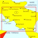 Landkaart - wegenkaart 12 Campanië - Kampanien - Basilicata | Marco Polo