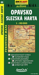 Shocart 66 OPAVSKO, SLEZSKÁ HARTA - Troppau - Slezská Harta  / Wandelkaart Tsjechie