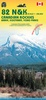 Wegenkaart - Topografische Kaart 82 N&K Canadian Rockies Banff, Kootenay, Yoho Parks | ITMB