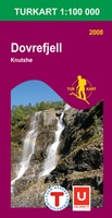 Wandelkaart 2710 Dovrefjell oost - Knutshø,  topografische kaart - turkart Noorwegen| Statens - Ugland IT