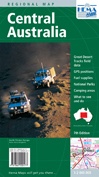 Landkaart - wegenkaart Central Australia - Centraal Australië | Hema maps