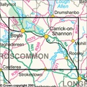 Wandelkaart Ierland 33 Leitrim, Longford, Roscommon, Sligo discovery | Ordnance Survey