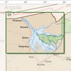 Topografische kaart Botswana (sheet 1) |