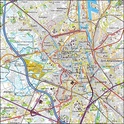 Topografische kaart 23 Mechelen 1:50.000 Wandelkaart Belgie