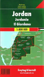 Landkaart - wegenkaart Jordanië - Jordaniën | Freytag & Berndt