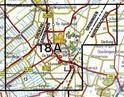 Topografische kaart / Wandelkaart 18A Ter Apel