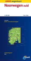 Wegenkaart  - Landkaart Noorwegen Zuid | ANWB