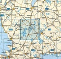 Landkaart - wegenkaart 108 Värnamo vagkartan  - Zweden | Lantmateriet
