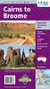 Landkaart -  wegenkaart Cairns to Broome on the Savannah Way | Hema maps