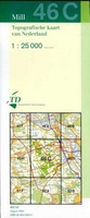 Topografische kaart - wandelkaart 46C Mill