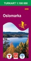 Wandelkaart 2718 Oslomarka -  topografische kaart turkart Noorwegen| Statens - Ugland IT