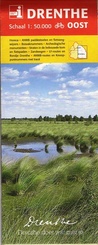 Wandelkaart fietskaart Drenthe Oost | Tourist Info Drenthe