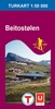 Wandelkaart 2375 Beitostølen - Vestre Slidre - Vang - Nord-Fron - Lom - Vågå - Sør-Fron - Øystre Slidre, topografische kaart Turkart Noorwegen | State