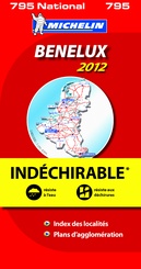Wegenkaart - Landkaart 795 Benelux 2012 | Michelin