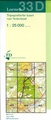 Topografische kaart / Wandelkaart 33D Loenen (Veluwe)
