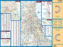 Wegenkaart Stadsplattegrond Chicago | Borch Maps
