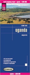 Landkaart -  wegenkaart Uganda Oeganda | Reise Know How
