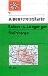 Alpenvereinskarte 9 Loferer und Leoganger Steinberge - wandelkaart Oostenrijk
