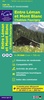 Wandelkaart - Fietskaart Entre Léman et Mont Blanc | IGN 75000