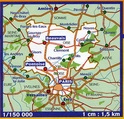 Wegenkaart - landkaart - autokaart 305 Oise - Paris - Val d'Oise | Michelin Local