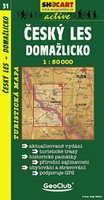 Shocart 31 ČESKÝ LES, DOMAŽLICKO - Oberpfälzer Wald - Taus  / Wandelkaart Tsjechie