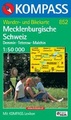 Kompass wandelkaart 852 Mecklenburgische Schweiz