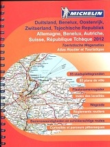 Wegenatlas Duitsland Benelux Zwitserland Oostenrijk Tsjechie 2012 | Michelin