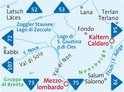 Wandelkaart 95 Valle di Non/Nonstal | Kompass