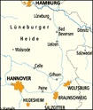 Fietskaart ADFC-Radtourenkarte Blatt 07 Lüneburger Heide Hannover | BVA