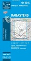 Wandelkaart 2142E - 2142 E Rabastens topografische kaart | Institut Géographique National IGN